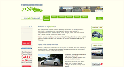 Desktop Screenshot of myhybridcar.net